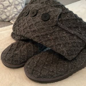 Ugg Lattice Wool Boots